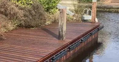 Aanlegsteiger op maat – Dijkstra Waterbouw